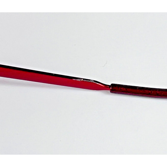 ArmouRX 7014P BRG Red Rectangular Full Rim Z87-2+ 51-18-135 Eyeglass Frames READ - Picture 15 of 15